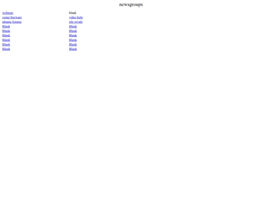 newsgroups[1] screenshot
